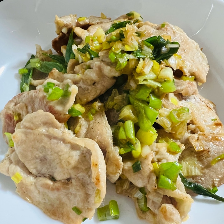 ご飯がすすむ!ねぎ塩豚ロース♡